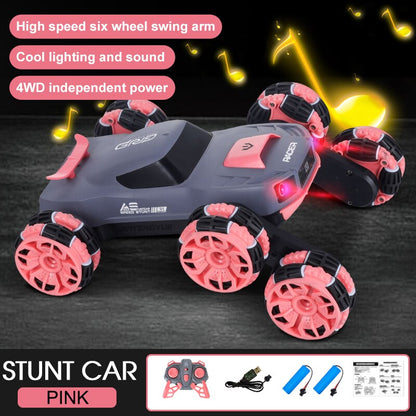Fast Electric Remote Control 6 Wheel Stunt Car