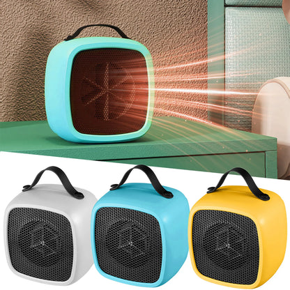 Compact 500W Electric Space Heater for Home Office Use