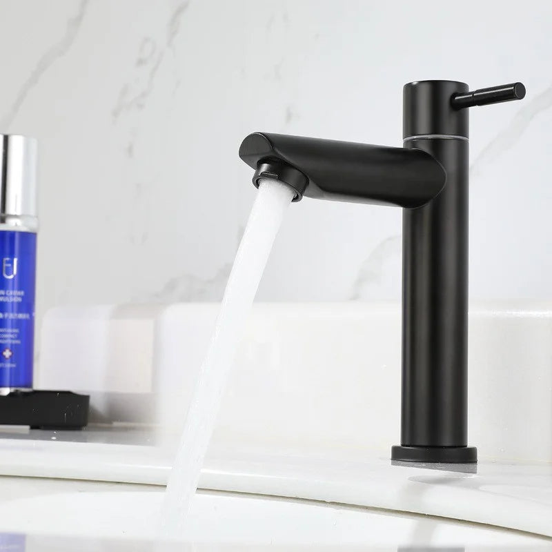 Modern Premium Stainless Steel Bathroom Sink Faucet