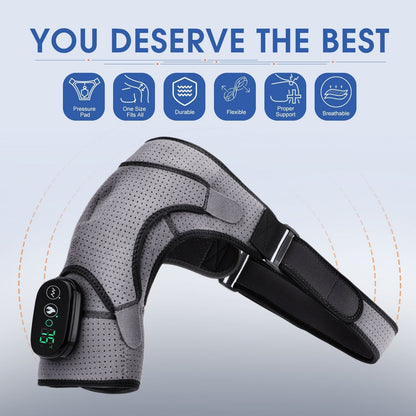 Relaxing Electric Heat Shoulder Wrap Massager