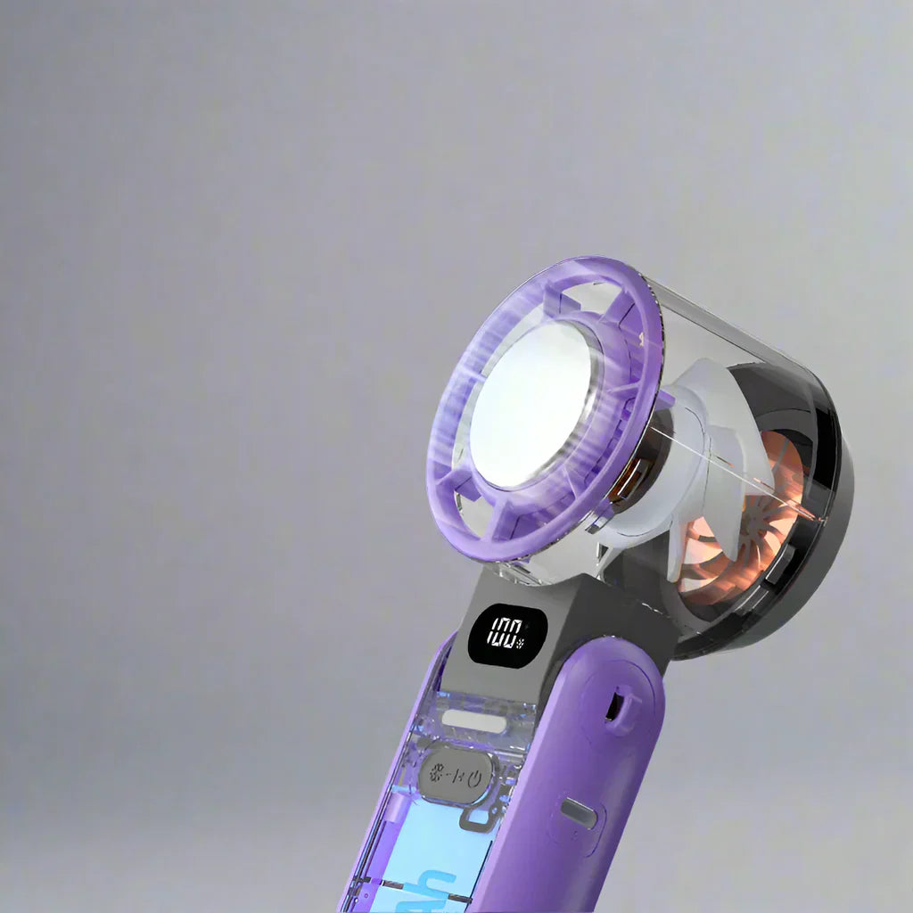 Portable Mini Handheld Fan with Rechargeable Battery - Fesara
