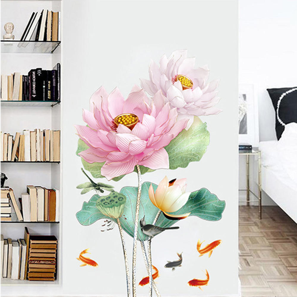 Beautiful Floral Removable Wall Decal