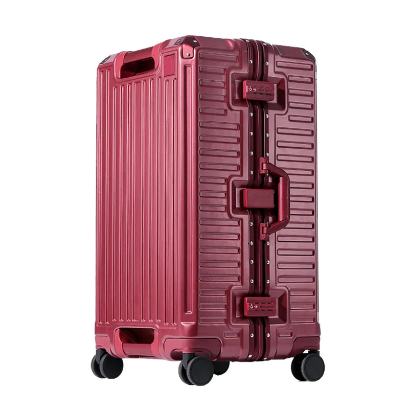 Durable Large Handle Hardside Luggage with 360 Spinner Wheels