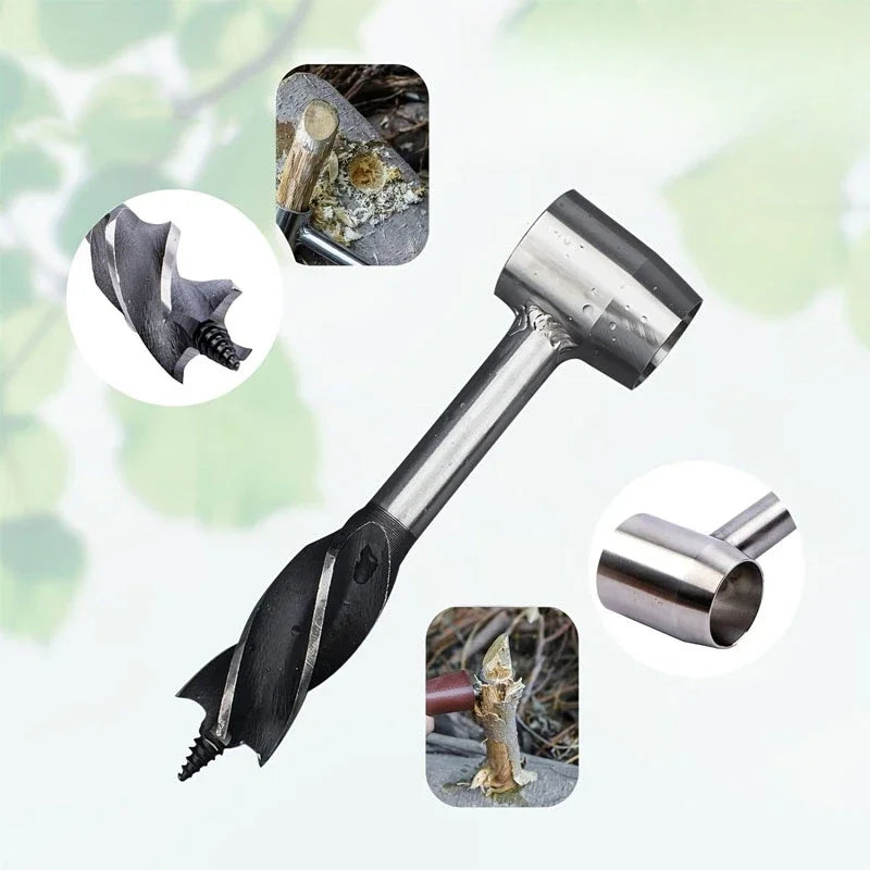 Tough Steel Survival Ferro Rod Drill Kit