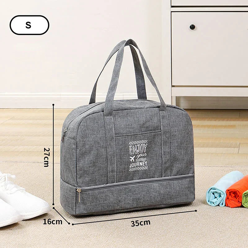 Stylish Foldable Duffel Bag for Women - Fesara