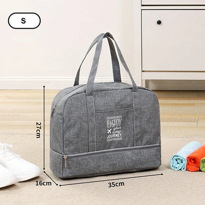 Stylish Foldable Duffel Bag for Women - Fesara