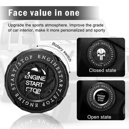 Premium Protective Car and Bike Start Button Cover