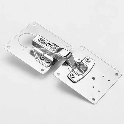 Fesara 2+2 Hinge Fixing Plates Kit with Screws Included