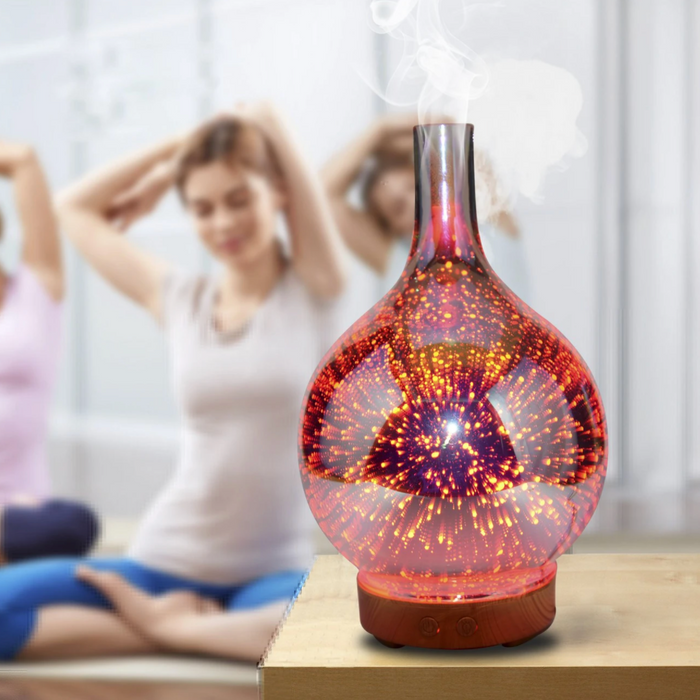 Soothing Aroma Essential Oil Diffuser with Calming LED Light