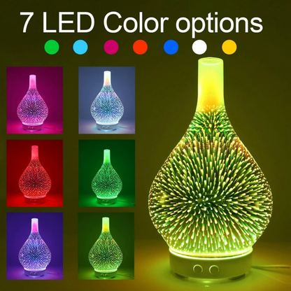 Colorful Essential Oil Diffuser for Calming Aromas