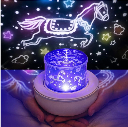 Colorful USB Star Projector Night Lamp
