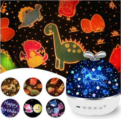 Colorful USB Star Projector Night Lamp