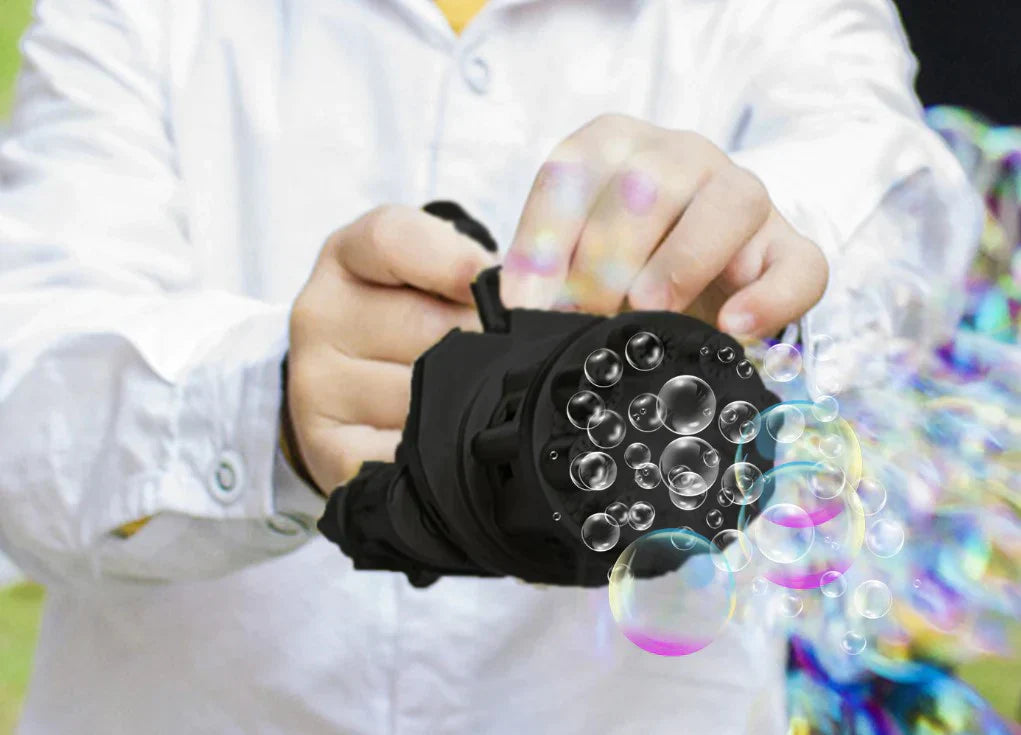 Automatic Bubble Blaster Machine for Kids