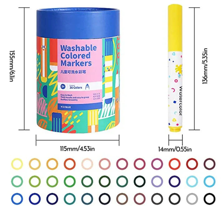 Easy Clean Art Sticks for Kids