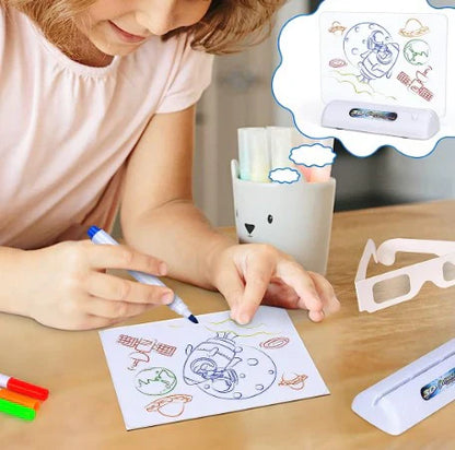 Bright Light Up Drawing Table