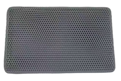 Cat Litter Box Mat with Double Layer Trap