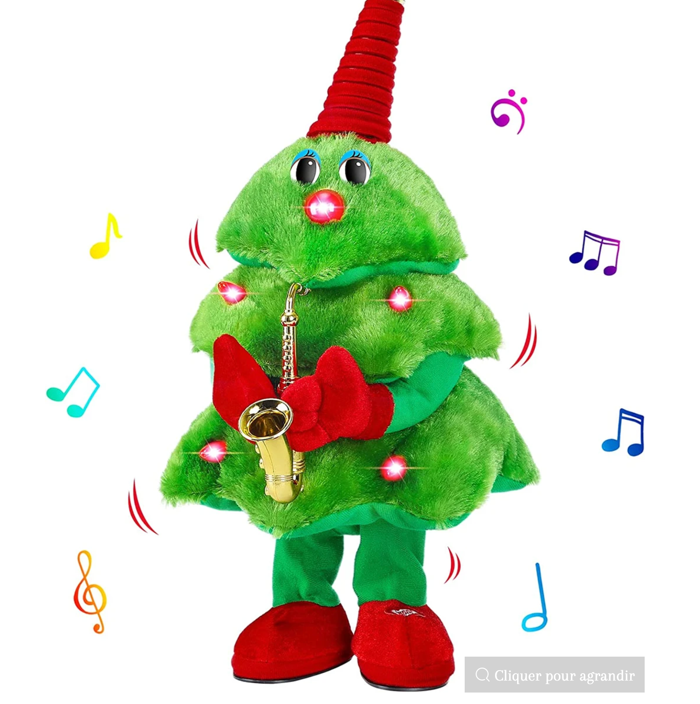 Fun Animated Christmas Tree Decoration