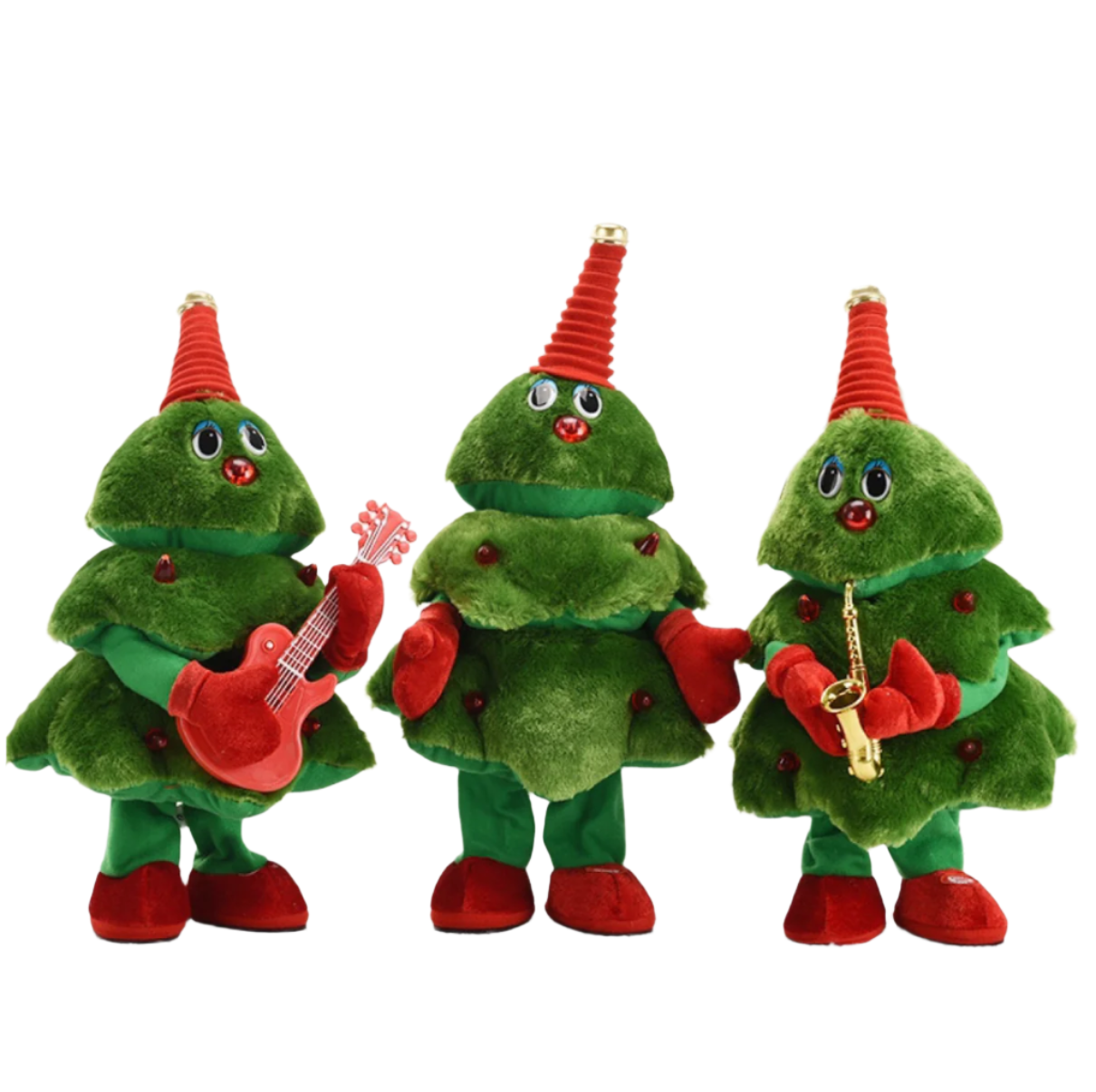 Fun Animated Christmas Tree Decoration