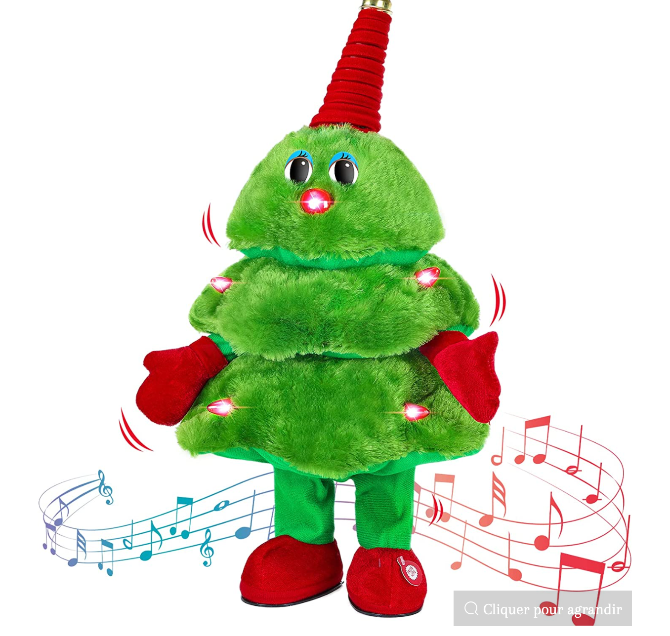 Fun Animated Christmas Tree Decoration
