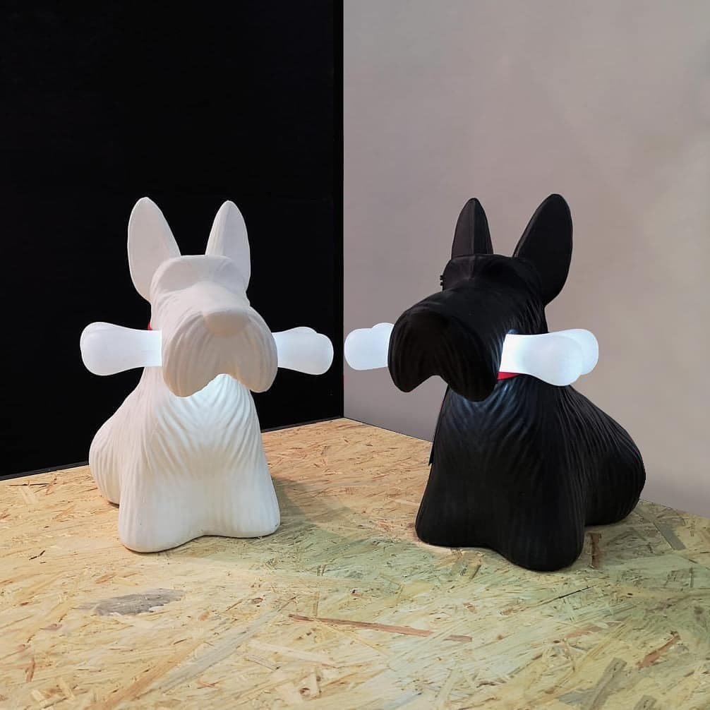 Fun Scottie Dog Night Light Lamp