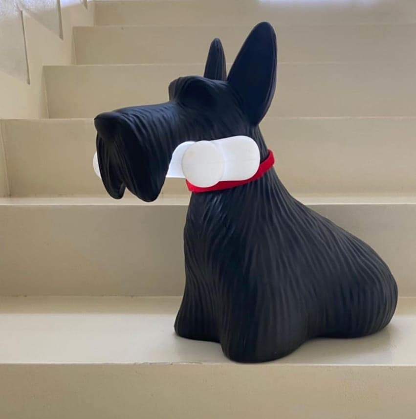 Fun Scottie Dog Night Light Lamp
