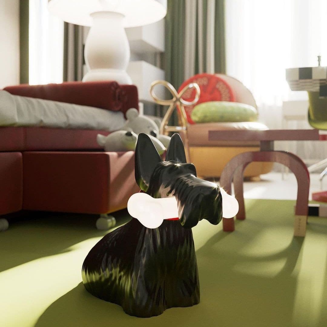Fun Scottie Dog Night Light Lamp