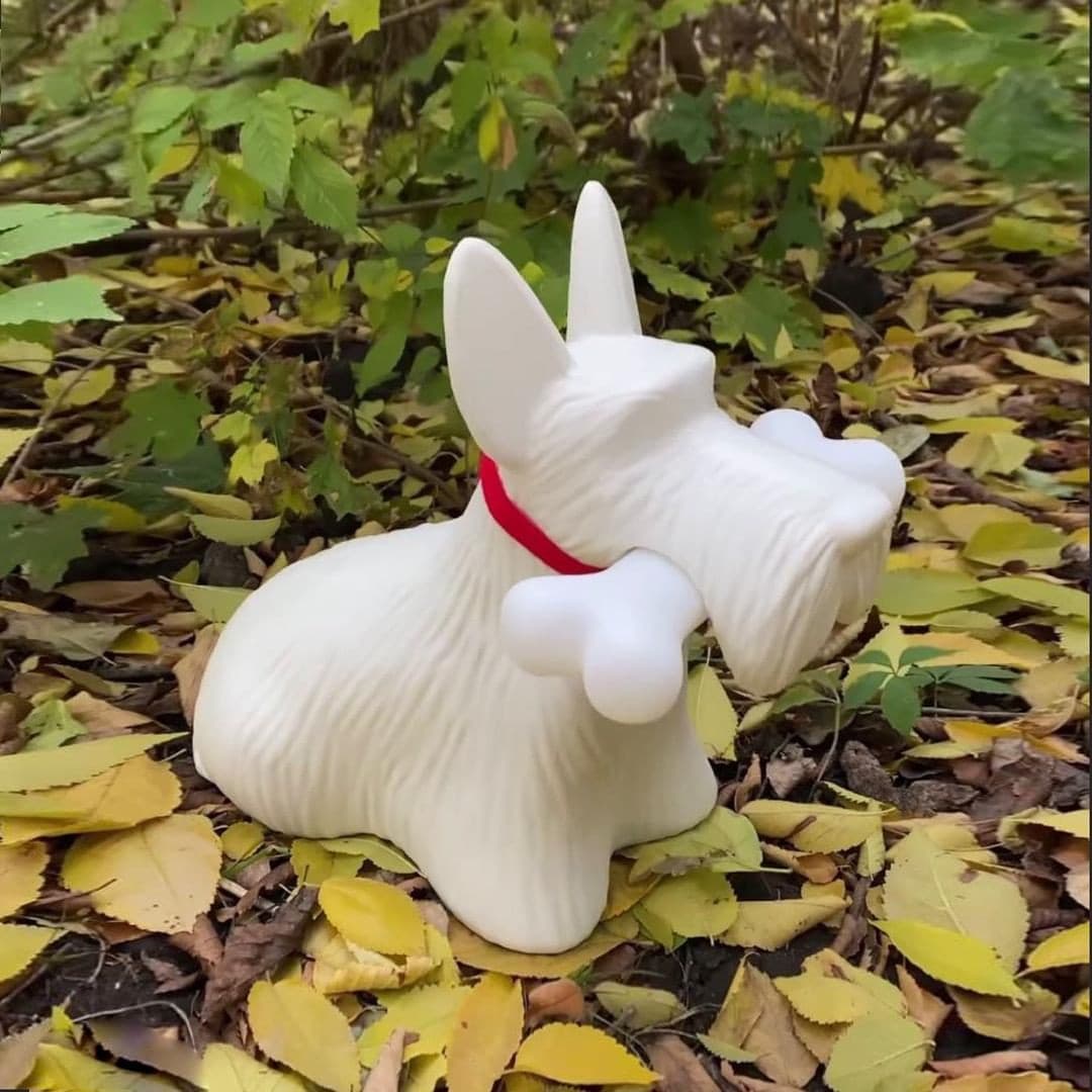 Fun Scottie Dog Night Light Lamp