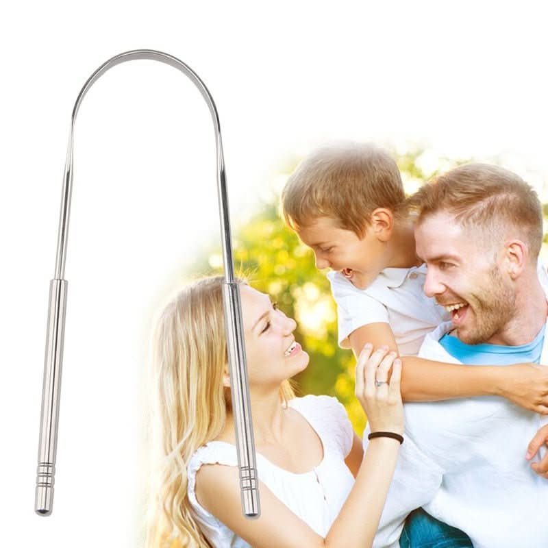 ScrapEMaster Tongue Cleaner – Stainless steel tongue scraper for fresh breath and oral hygiene 2