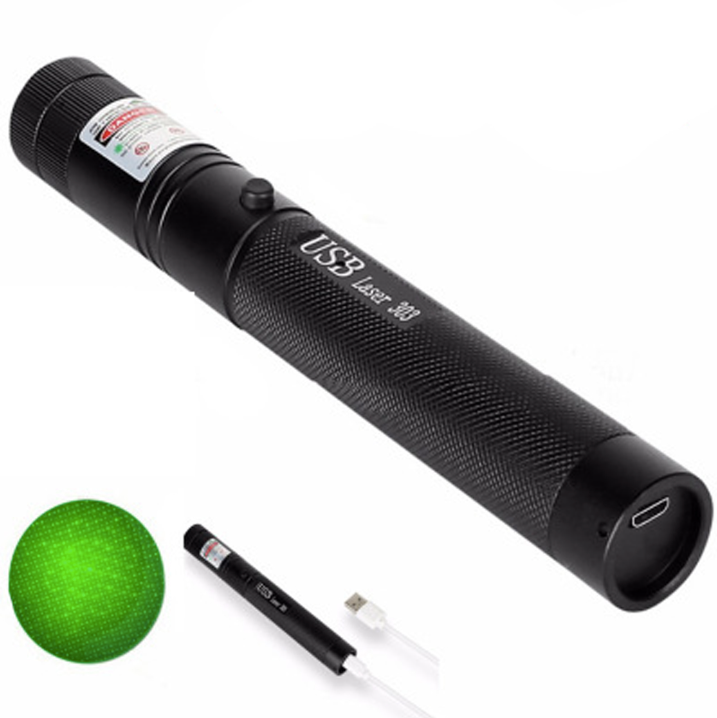 High Power Rechargeable USB Laser Pointer