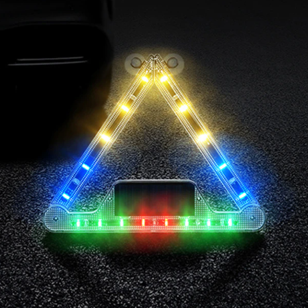 Portable Solar Powered Car Safety Light - Fesara