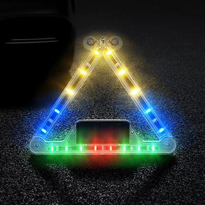 Portable Solar Powered Car Safety Light - Fesara
