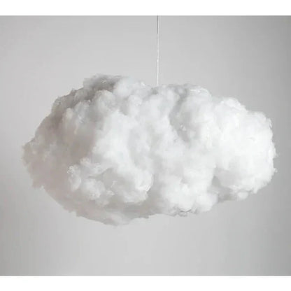 Simple White Cloud LED Hanging Light