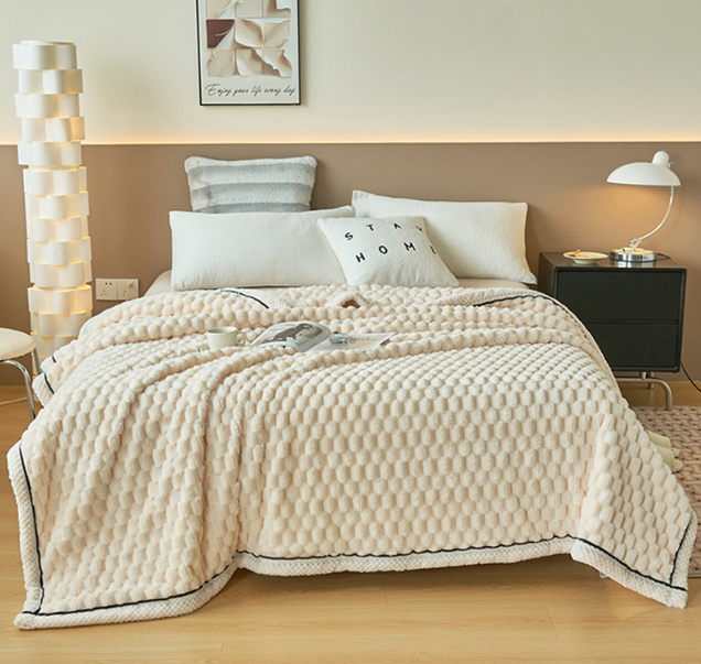 Plush Soft Velvet Throw Blanket