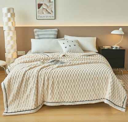 Plush Soft Velvet Throw Blanket