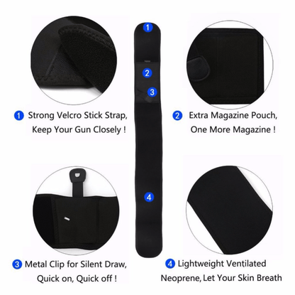 Comfortable Belly Band Gun Holster
