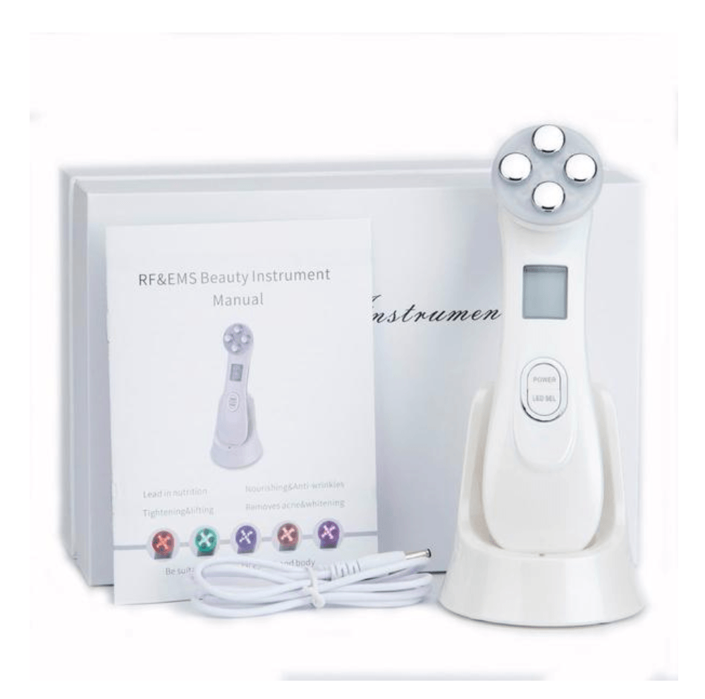 At Home 5in1 LED Face Skin Care Device - Fesara