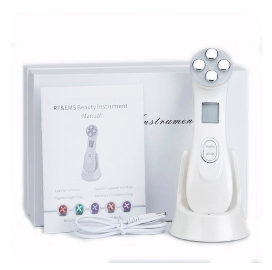 At Home 5in1 LED Face Skin Care Device - Fesara