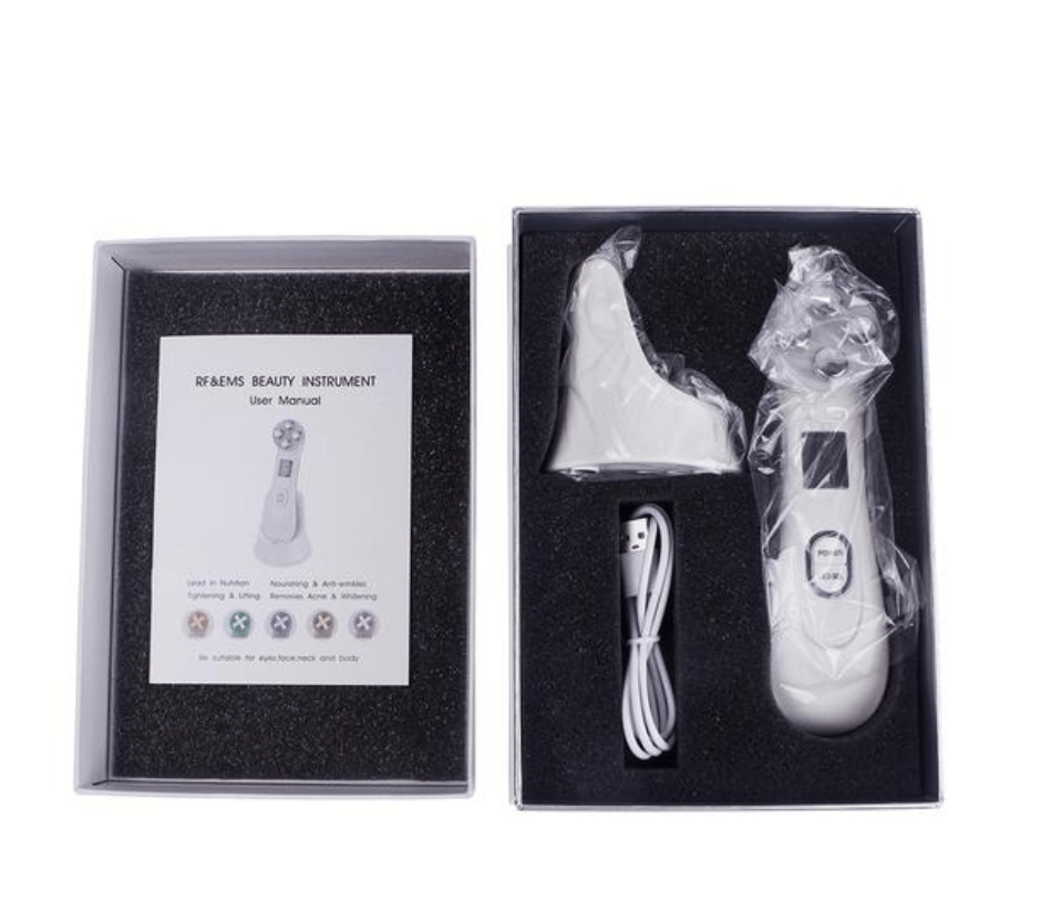 At Home 5in1 LED Face Skin Care Device