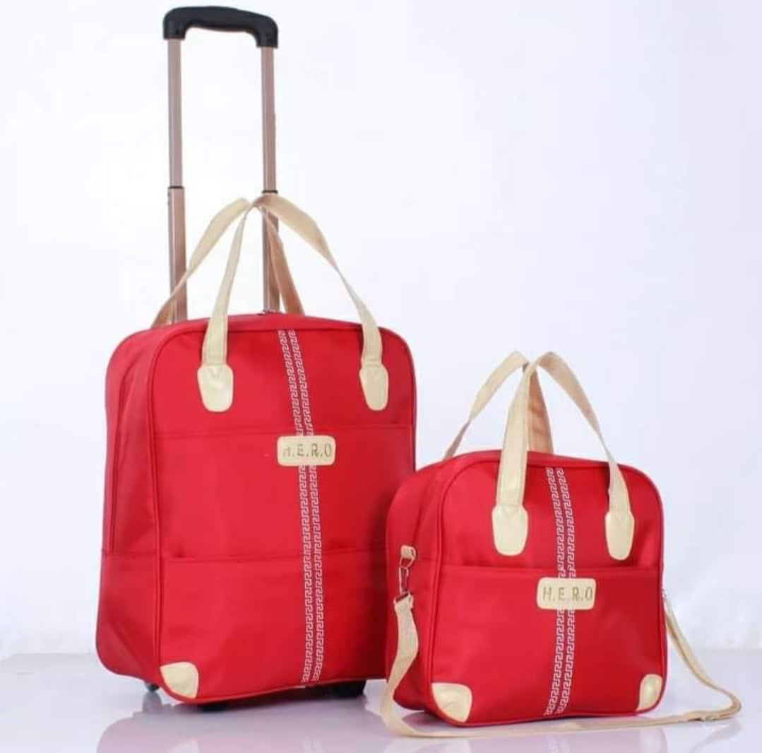 Versatile 2 in 1 Rolling Travel Luggage Bag - Fesara