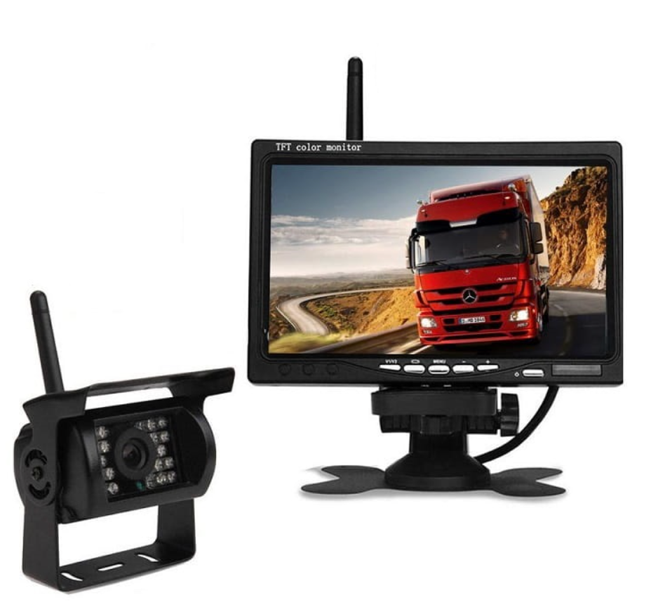 Wireless Backup Camera System for RVs with 7 Monitor - Fesara