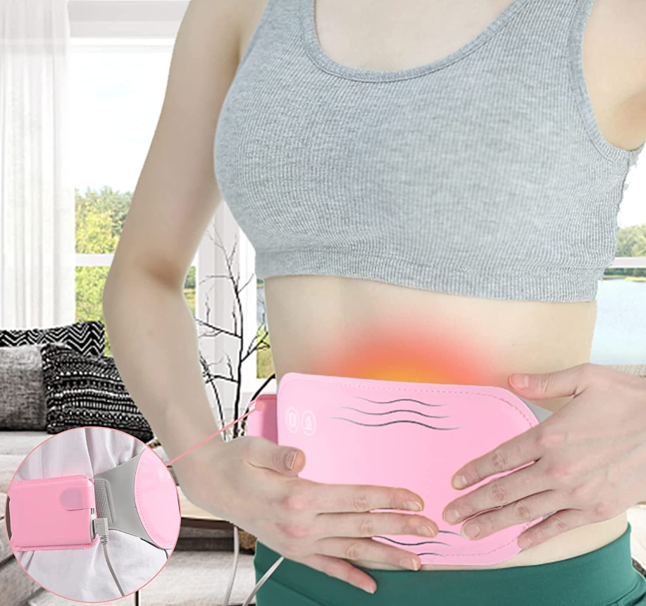 Heated Massage Belly Warmer with Rechargeable Power - Fesara