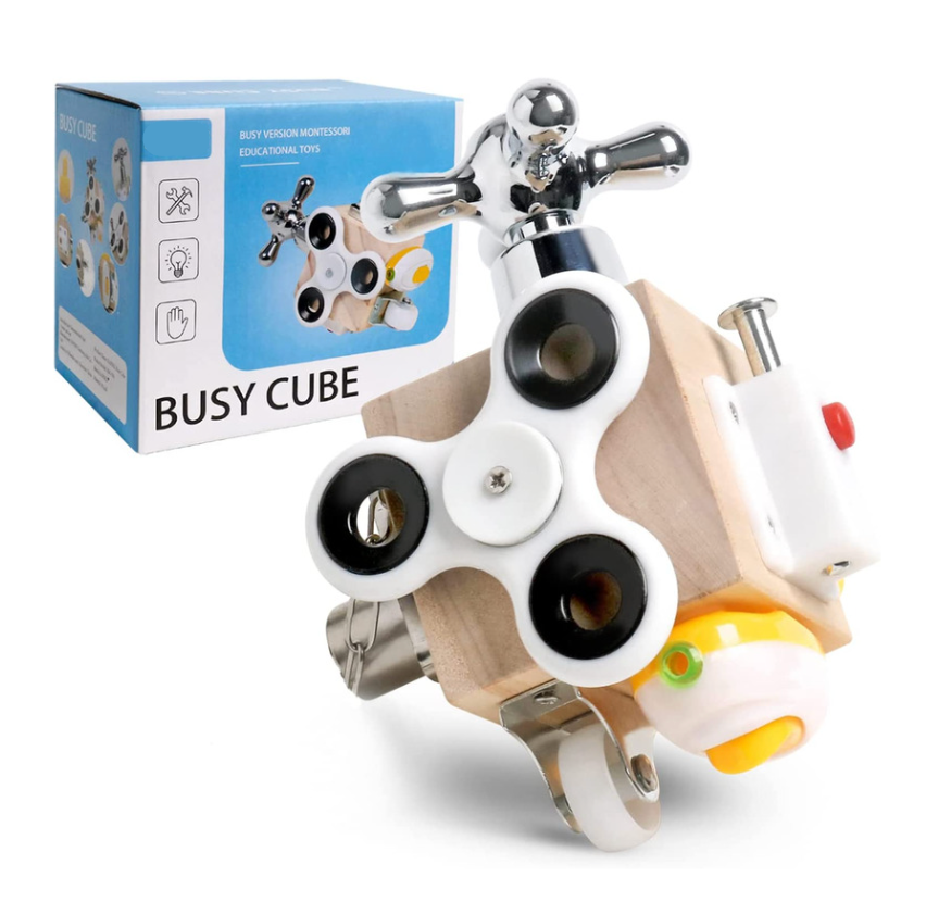 Portable Educational Toy Cube for Kids - Fesara