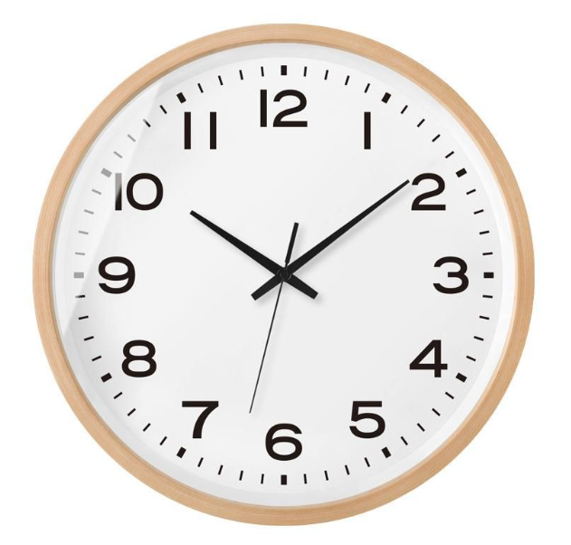 Modern Wooden Wall Clock - Elegant Home Decor - Fesara