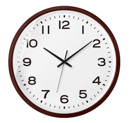 Modern Wooden Wall Clock - Elegant Home Decor