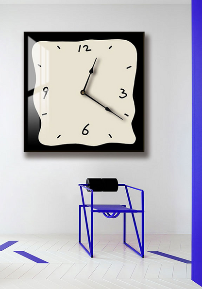 Unique Modern Metal Clock