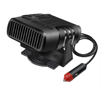 Compact 12V Car Heater Defroster with 360° Rotation