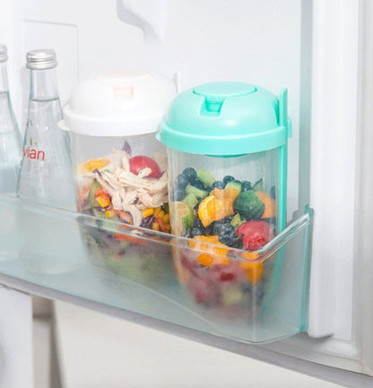 Portable Salad Container Bowl