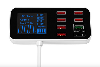 Compact Multiport Fast USB Charger Adapter