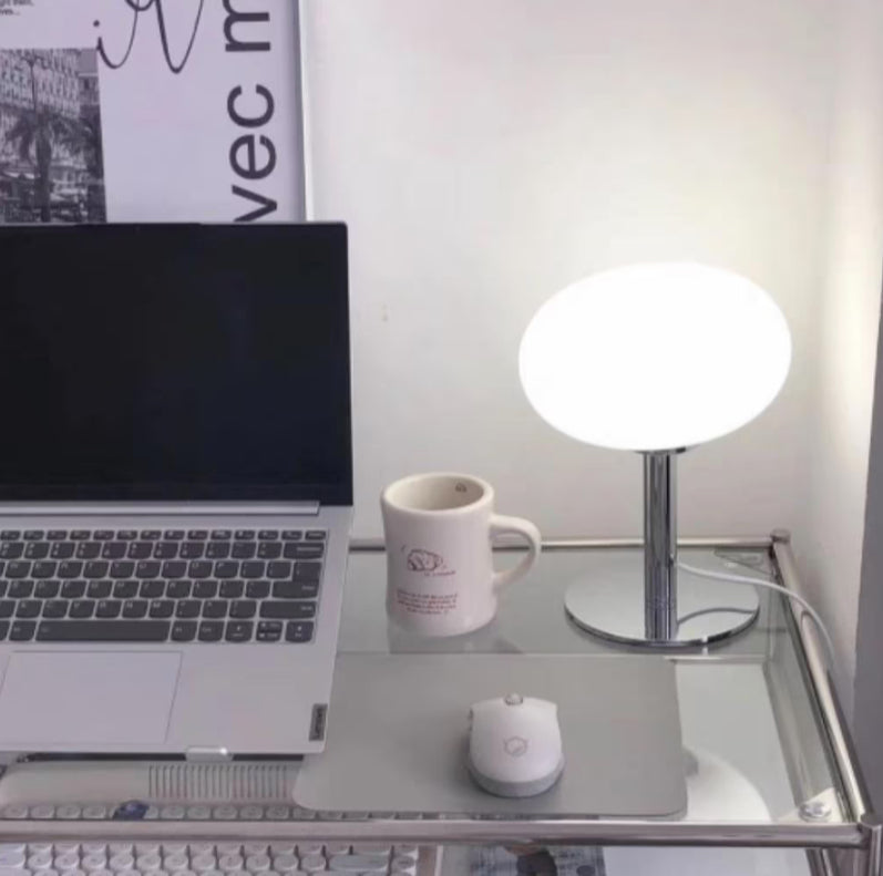 Calming Soft Beige Table Lamp for Warm Lighting