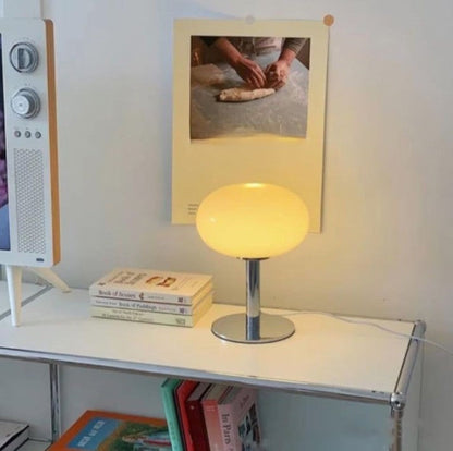 Calming Soft Beige Table Lamp for Warm Lighting